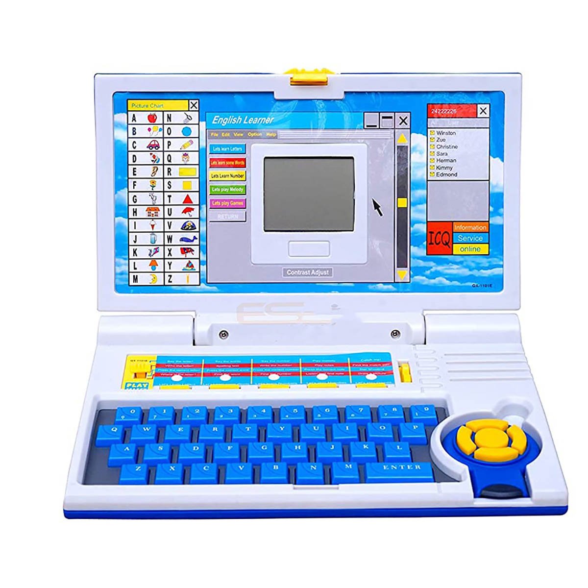 20 Activities English Education Learning Laptop Toy for Kids