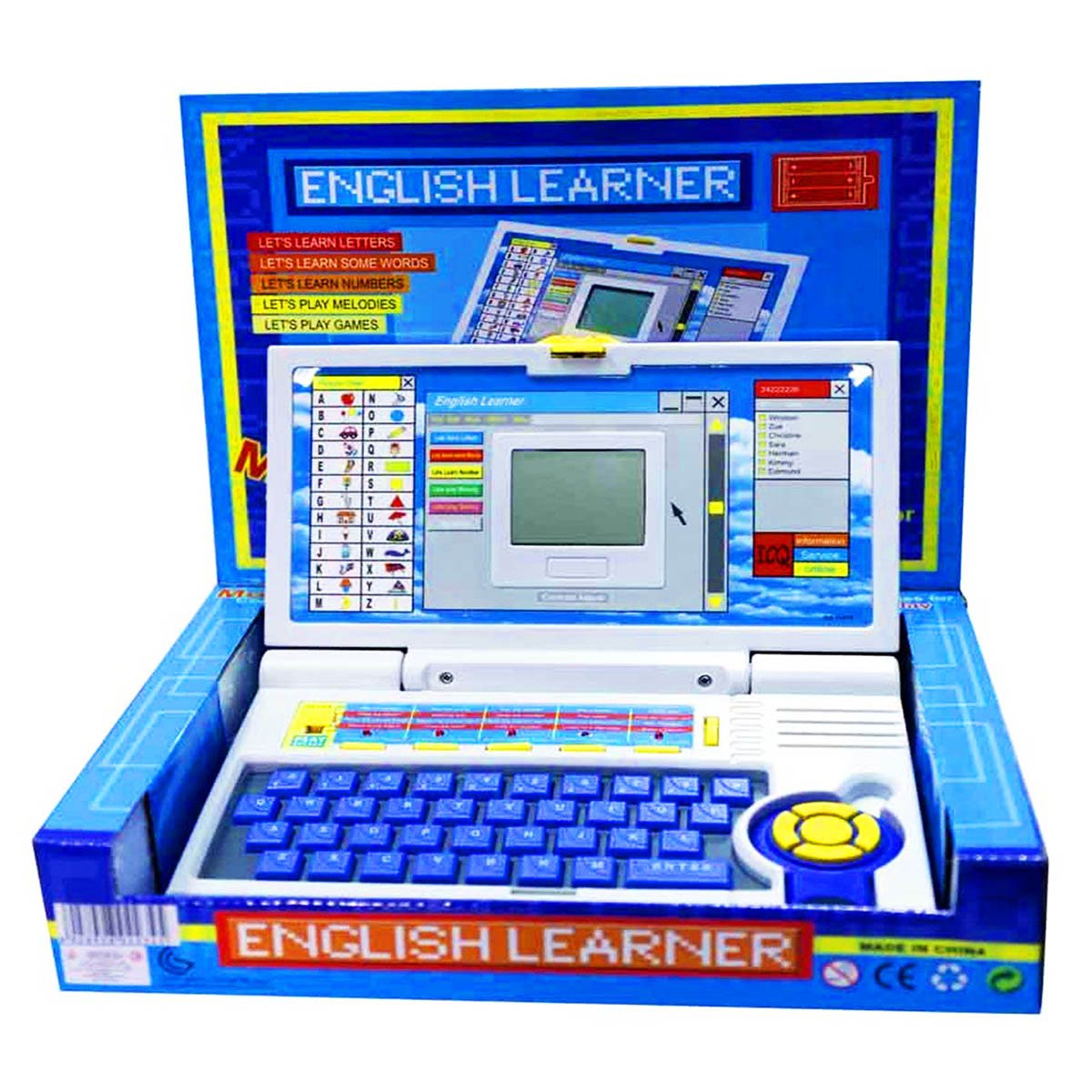 20 Activities English Education Learning Laptop Toy for Kids