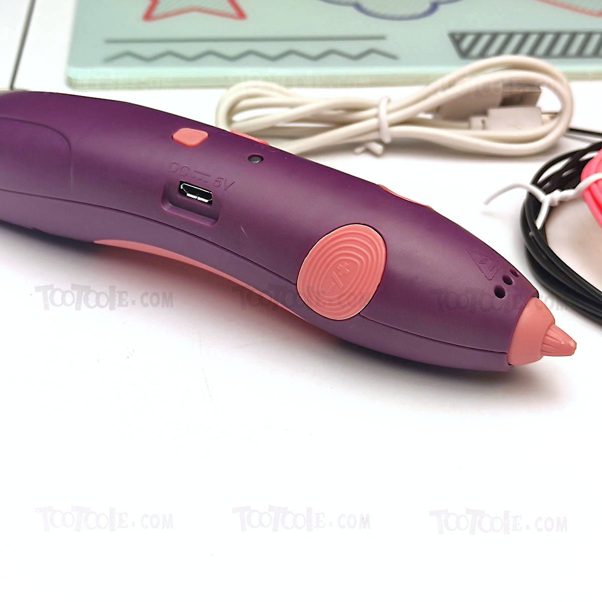 3D Graffiti DIY Printing Doodle Low Temperature Pen for Kids
