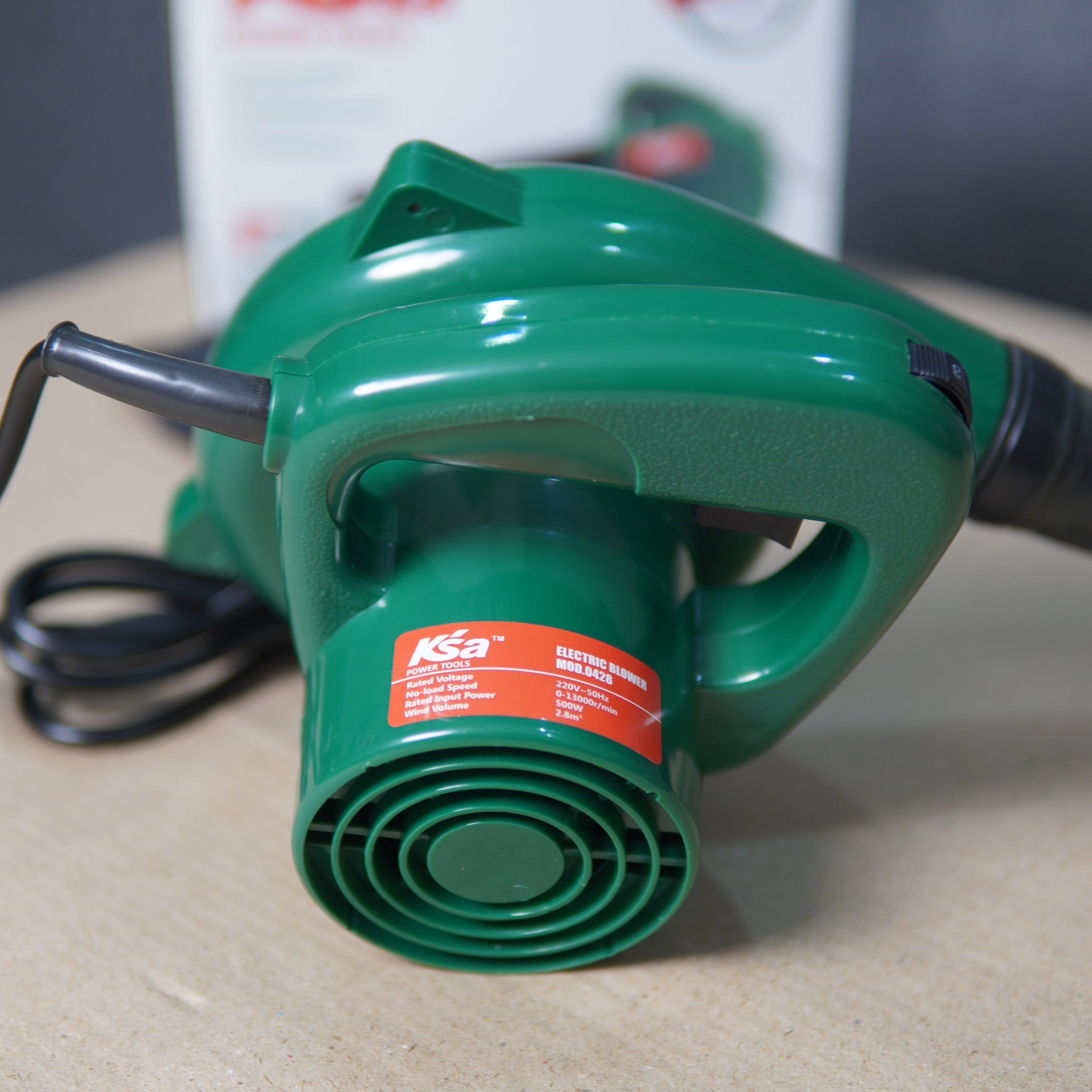 Heavy Duty Electric Blower with Speed Variables/500W
