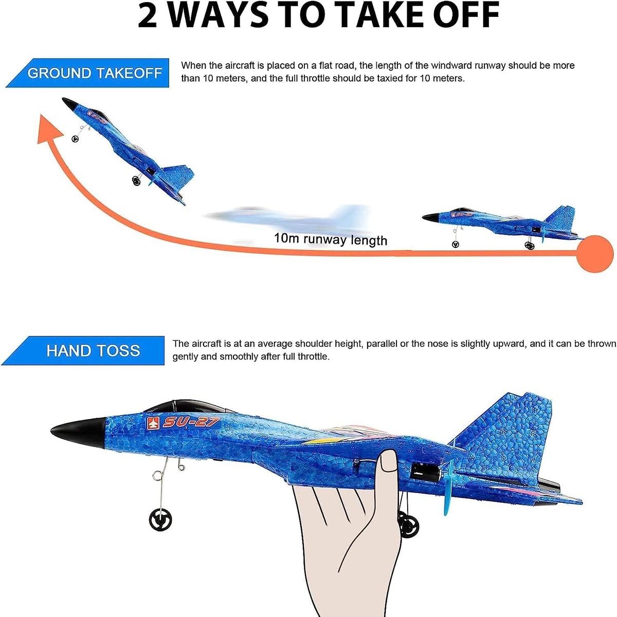 HW-33 SU35 RC Jet Remote Control Air Plane