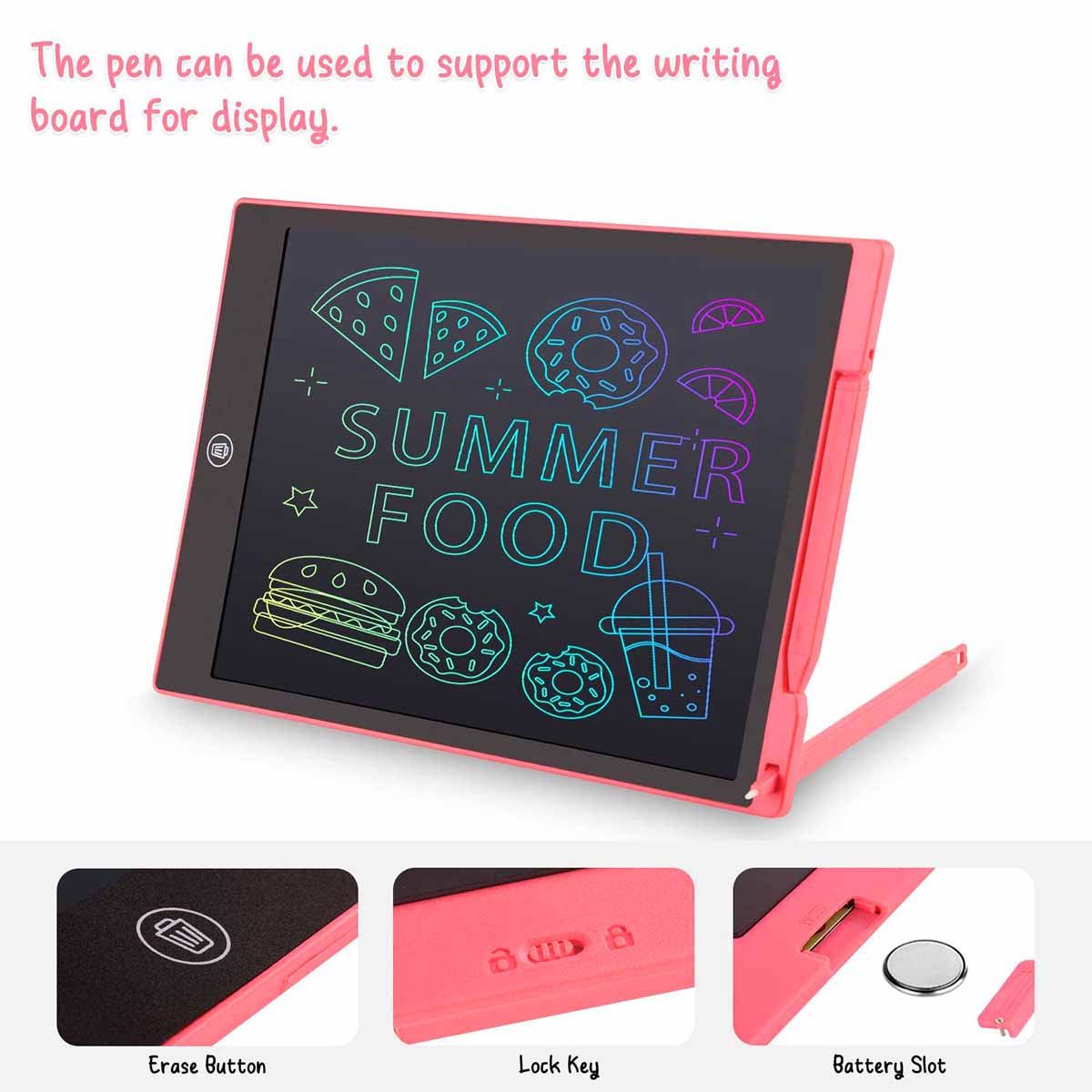 LCD Writing Doodle Drawing Creative Digital Eco Friendly No Mess Tab