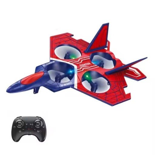 RC Combat Aircraft Drone – Remote Control Flying Jet Toy for Kids